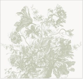 Papel de parede Engraved Flowes