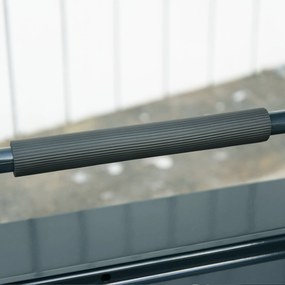 Caixa de Ferramentas portátil Dobrável de Aço com 5 compartimentos com