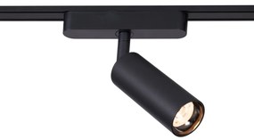 LED Modern railsysteem met 4 spots zwart 1-fase - Magnetic Samson Moderno