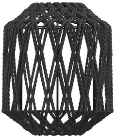Abajur de candeeiro Ø23x28 cm ferro e papel