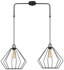 Chandelier Maden – Preto – 80 x 33 cm