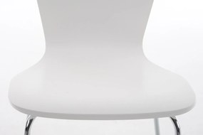 Conjunto de 2 cadeiras cozinha e jantar Aaron 43 x 84 x 50 cm Branco