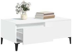 Mesa de centro 90x50x36,5 cm derivados de madeira branco