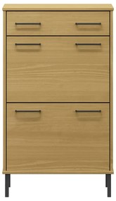 Sapateira Lucacho em Madeira de Pinho - Cor Natural - Design Retro