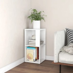 vidaXL Armário de canto 33x33x67 cm derivados de madeira branco