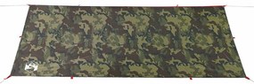 Lona de campismo 506x306 cm impermeável camuflagem