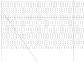 Cerca Hexagonal Cinza 1,6x25 m Aço