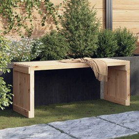 vidaXL Banco de jardim extensível 212,5x40,5x45 cm pinho maciço