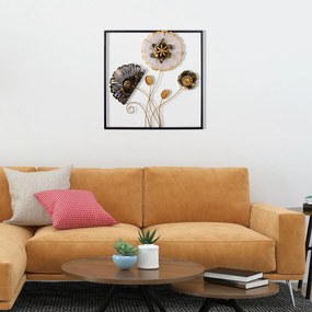 Acessório Decorativo de Parede Leon – Multicolor – 55 x 5 x 55 cm