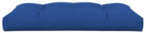 Almofadão para sofá de paletes 120x80x12 cm tecido azul real