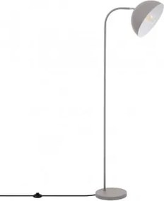 Candeeiro De Pé Em Alumínio Nura Cinza - Sklum