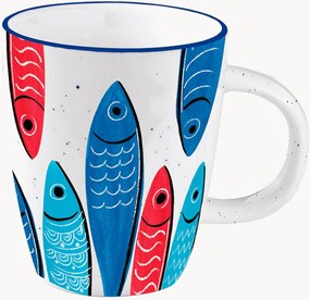 Caneca em porcelana Sardine's Party