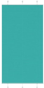 Gasolina verde Plissada Cega 110x200 cm Largura Tecido 109,4cm