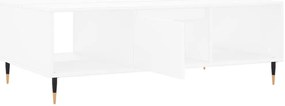 Mesa de centro 104x60x35 cm derivados de madeira branco