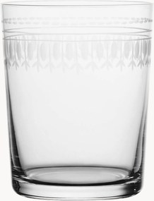 Copos em cristal artesanal Ovals, conjunto de 4