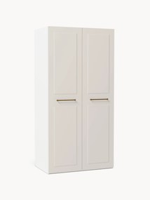 Roupeiro modular com portas articuladas Charlotte, L 100 cm, vários tamanhos