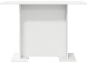 Mesa de Jantar vidaXL Branca 110x60x75 cm Madeira Engenharia