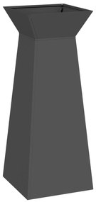 Suporte para Plantas Preto Metal 40 x 40 x 101 cm