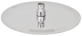 Cabeças de chuveiro 2 pcs aço inoxidável Ø 25 cm
