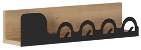 Aparador Damla – Nogueira – 105x85x30 cm