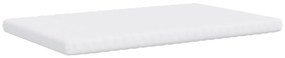 Colchão de espuma 140x200 cm 7 zonas dureza 20 ILD branco