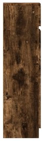 Sapateira 100,5x28x100 cm derivados de madeira carvalho fumado