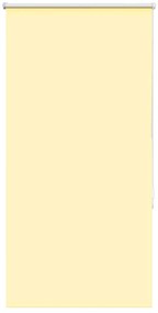 vidaXL Persiana de enrolar 65x150 cm largura tecido 60,7 cm poliéster