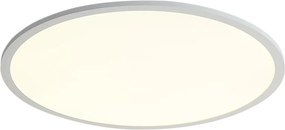 Painel LED inteligente branco 60cm incl. LED Dim to Warm com controlo remoto - Knob