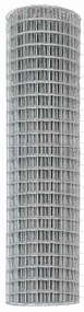 Cerca Euro com 7 postes de espeto 1,4 x 10 m em aço galvanizado