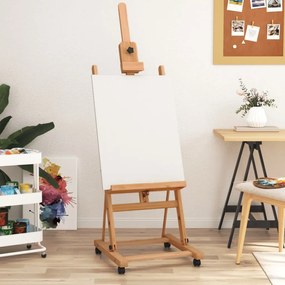 vidaXL Cavalete 55x53,5x178 cm madeira de faia maciça