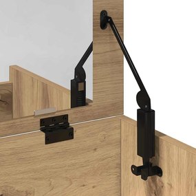 Mesa de Maquiagem com Espelho Madeira de Carvalho