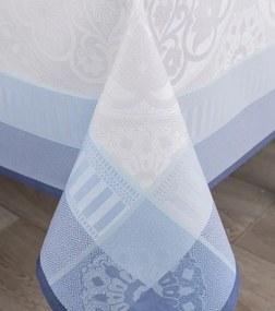 Toalhas de mesa anti nódoas 100% algodão - Malta 2024 Fateba: Verde 1 Toalha de mesa 150x250 cm