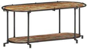 vidaXL Móvel de TV 100x42x40 cm madeira recuperada maciça