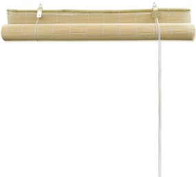 Estore de enrolar 80 x 160 cm bambu natural