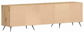 Cabide de TV Carvalho Artisan 150x30x44,5 cm Madeira de Engenharia