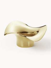 Castiçais em aço inoxidável com forma orgânica Cobra, conjunto de 2