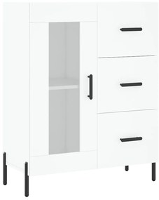 Armário alto 69,5x34x180 cm derivados de madeira branco