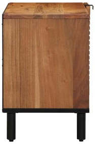 Armário para TV vidaXL 80x31,5x46 cm Madeira Sólida de Acácia