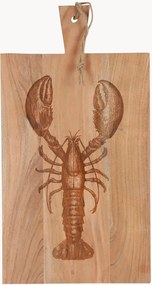 Tábua de corte em madeira de acácia Lobster