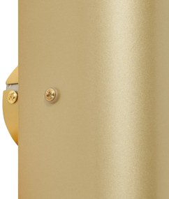 Candeeiro de parede moderno dourado 2-luzes - Gotthard Moderno