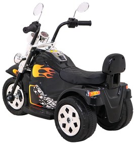 Mota elétrica para crianças 6V, Motorek Hot chopper 1,5 a 4 anos Preta