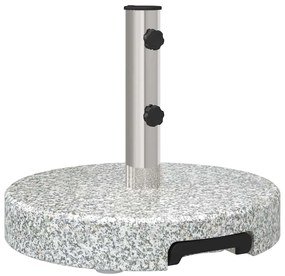 Base Redonda pra Guarda-Sol com Rodas Cinza 29kg