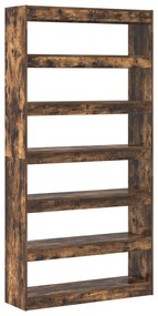 Estante Castanha Castanho Madeira composta 100 x 30 x 198 cm