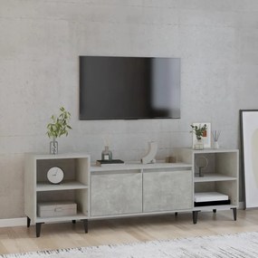 Móvel de TV Lotus de 160 cm - Cinzento Cimento - Design Moderno