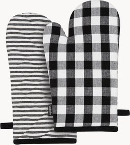Luvas de forno Eco Gingham, conjunto de 2