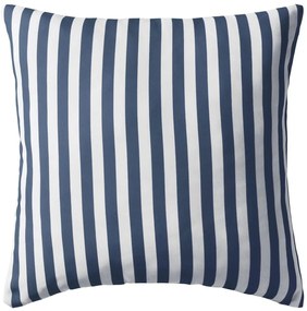 Almofadas para exterior 2 pcs 45x45 cm riscas azul-marinho