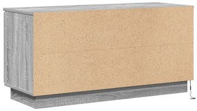 Gabinete para TV Cinzento Sonoma 100x38x49 cm Madeira engenheirada