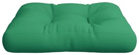 Almofadão para paletes tecido verde