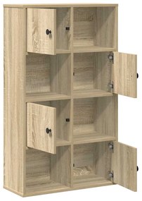 Estante 60x24x101,5 cm derivados de madeira carvalho sonoma