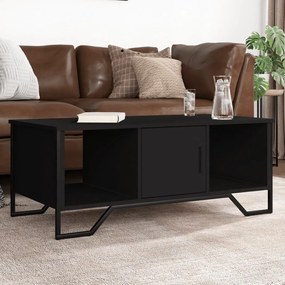Mesa de centro 100x51x40 cm derivados de madeira preto